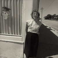 Bonnie Ewing at the Senior Citizen Center, Dalton, Nebraska, 1996